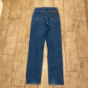 Wrangler Jeans 32x38 Men Relaxed Fit Cowboy Western Rodeo Blue Denim 31MWZDN 31R